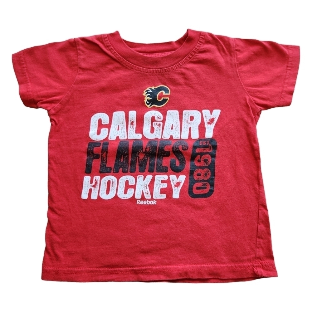 Calgary flames hockey tee shirt